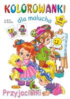 Okładka książki Kolorowanki dla malucha Przyjaciółki