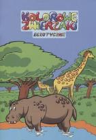 Okładka książki Kolorowe zwierzaki. Egzotyczne