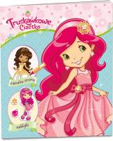 Okładka książki Książeczka z naklejkami. Truskawkowe ciastko