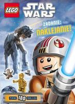 Okładka książki Lego Star Wars Zadanie naklejanie