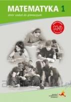 Okładka książki Matematyka 1 gimnazjum zbiór zadań nowa wersja 2015-Gdańskie