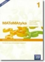 Okładka książki Matematyka 1 Podręcznik Zakres podstawowy i rozszerzony Szkoła ponadgimnazjalna