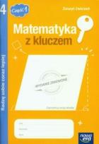 Okładka książki Matematyka SP 4 Mat. z kluczem Radzę ćw. cz1 LIFT