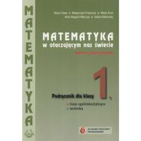 Okładka książki Matematyka w otacz LO 1 pod. ZP NPP 2015