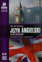 Okładka książki Matura 2016 J. angielski Zb. zad. matural. ZP
