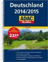 Okładka książki MaxiAtlas ADAC. Deutschland 2014/2015