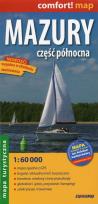 Opakowanie Mazury część północna mapa turystyczna 1:60 000