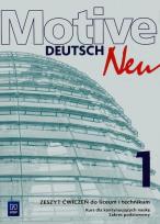 Okładka książki Motive ? Deutsch Neu. Język niemiecki. Zeszyt ćwiczeń. Część