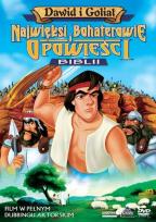 Okładka książki Najwięksi boh. i opowieści Biblii - Dawid i Goliat