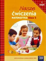 Okładka książki Nasze ćwiczenia. Matematyka Kl. 2 cz.1 NE