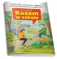 Okładka książki Nasze Razem w szkole SP 3 Edukacja polonist.4 WSIP