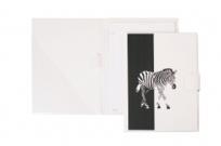 Opakowanie Notes A5 na rzep Zebra