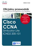 Okładka książki Oficjalny przewodnik Przygotowanie do egzaminu na certyfikat Cisco CCNA Routing and Switching