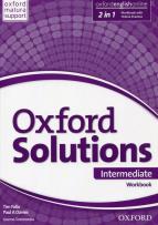 Okładka książki Oxford Solutions Intermediate WB with Online PP