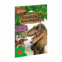 Okładka książki PIASKOWE MALOWANKI - ERA DINOZAURÓW