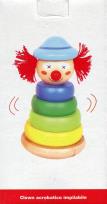 Opakowanie Piramida drewniana Clown