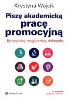 Okładka książki Piszę akademicką pracę promocyjną