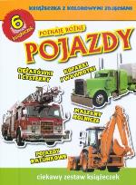Okładka książki Poznaję różne pojazdy. 6 książeczek
