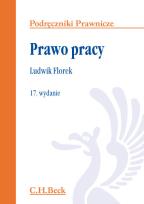 Okładka książki Prawo pracy