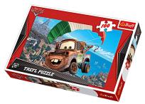 Okładka książki Puzzle 100 Auta 2 Złomek na spadochronie TREFL