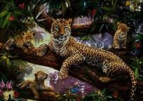 Opakowanie Puzzle 1000 Dumna matka Leoparda