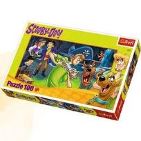 Opakowanie Puzzle 100Scooby-Doo Poszukiwacze skarbów