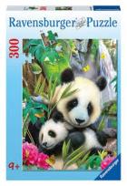 Opakowanie Puzzle 300 XXL Kochana panda