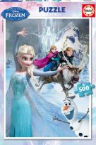 Opakowanie Puzzle 500 Kraina lodu