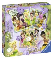 Opakowanie Puzzle Disney Wróżki 3w1
