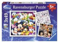 Opakowanie Puzzle Klasyczny Disney 3x49