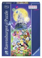 Opakowanie Puzzle Panorama Disney Zamek 1000