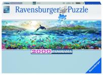 Opakowanie Puzzle panorama Życie w oceanie 2000