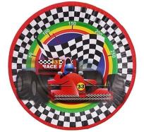 Opakowanie Talerzyki papierowe Wyścig 18 cm 6 sztuk