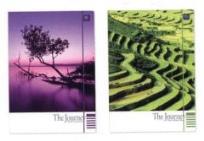 Opakowanie Teczka z gumką A4+ LUX UV Journey/Travel (10szt)