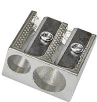 Opakowanie Temperówka metalowa podwójna 12 sztuk