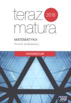 Okładka książki Teraz matura Matematyka Vademecum zakres podstawowy Exa