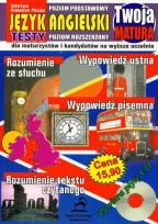 Okładka książki Twoja matura Język angielski poziom podstawowy/poziom rozszerzony + CD