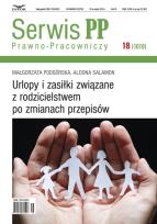 Okładka książki Urlopy i zasiłki związane z rodzicielstwem po zmianach przepisów