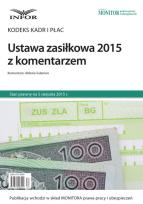 Opakowanie Ustawa zasiłkowa 2015 z komentarzem