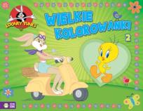Okładka książki Wielkie kolorowanki. Looney Tunes cz.2