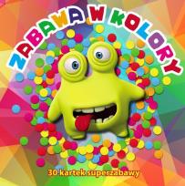 Okładka książki Zabawa w kolory Kolorowanka