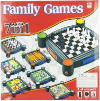 Opakowanie Zestaw 7 w1 warcaby chińczyk