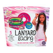 Okładka książki Zestaw do robienia bransoletek Lanyard Lacing JUST MY STYLE