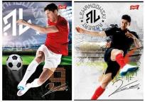 Opakowanie Zeszyt A5/16K linia podwójna Lewandowski (15szt)