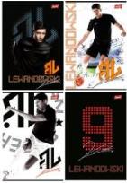 Opakowanie Zeszyt A5/60K linia lam. Lewandowski (10szt)