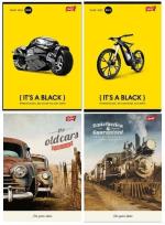 Opakowanie Zeszyt A5/96K kratka MIX chłopięcy (96szt)