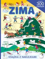 Okładka książki Zima. Ponad 300 naklejek