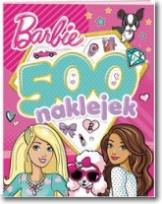 Okładka książki 500 naklejek. Barbie