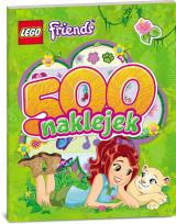 Okładka książki 500 naklejek. LEGO &reg; Friends - Olivia