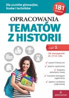 Okładka książki Opracowania tematów z historii Część 1 Od Starożytności do 1918 roku